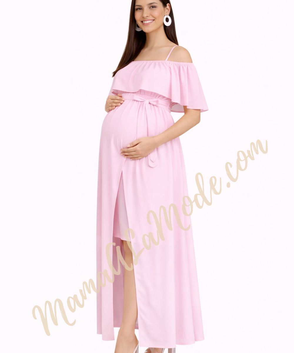 Vestido Materno y de Sesión de Fotos Gaela - Imagen 2