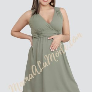 Vestido Materno Giordana de Fiesta en Gasa