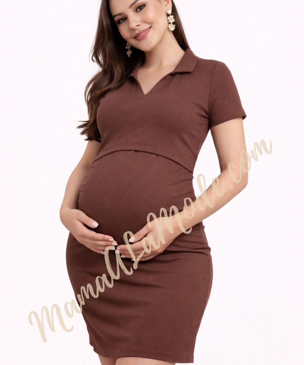 Vestido Maternidad y Lactancia Leonela
