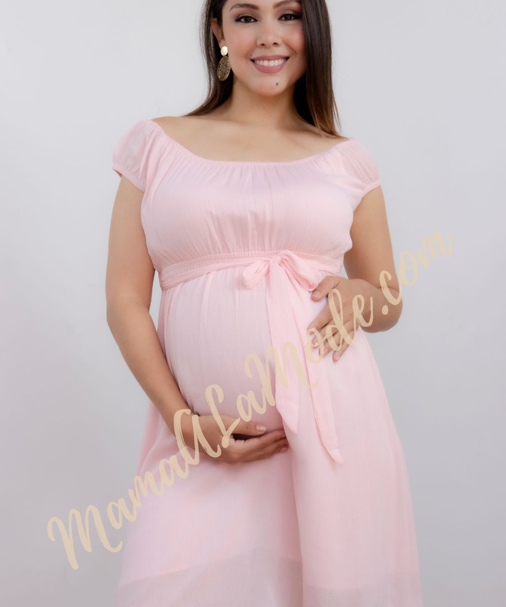 Vestido Materno Mayli en Hindú Algodón - Imagen 3