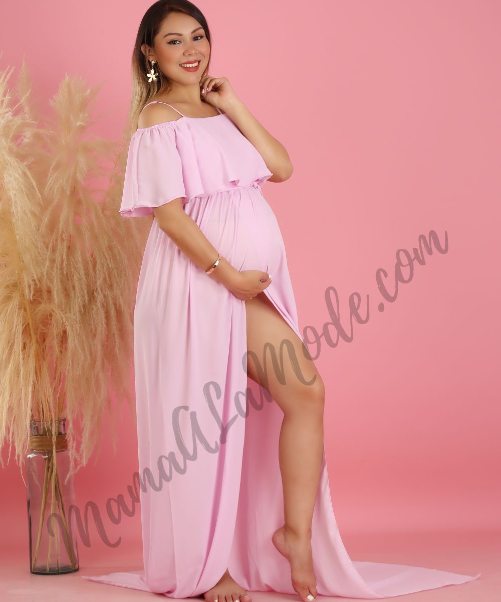 Vestido Sesión de Fotos Chanel Rosado