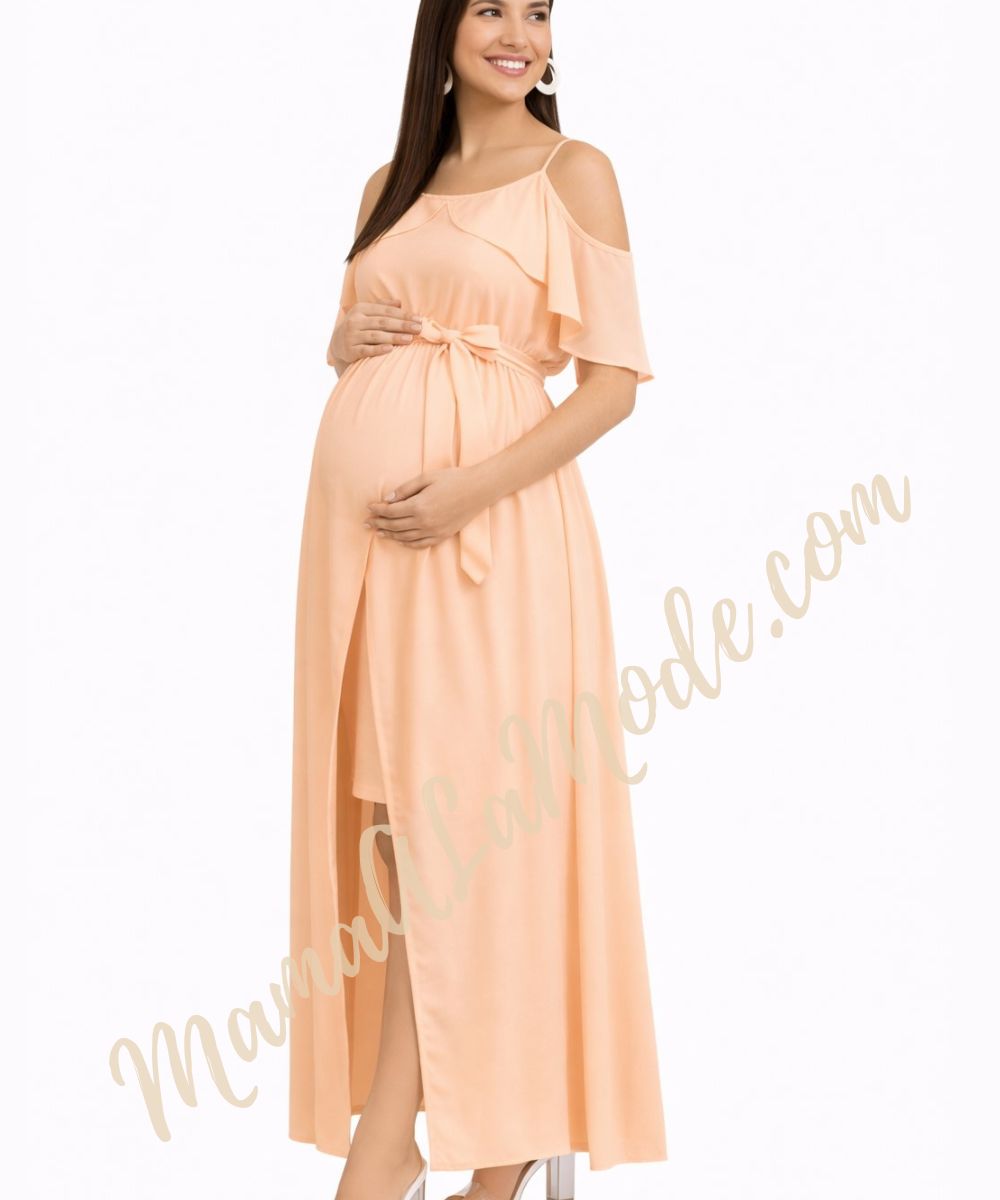 Vestido Materno y de Sesión de Fotos Zarela - Imagen 3