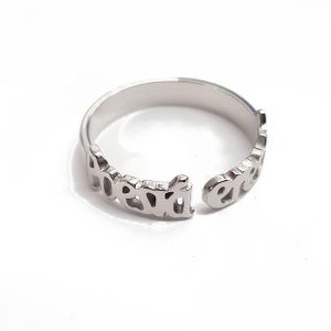 «POESÍA ERES TÚ» anillo Handmade
