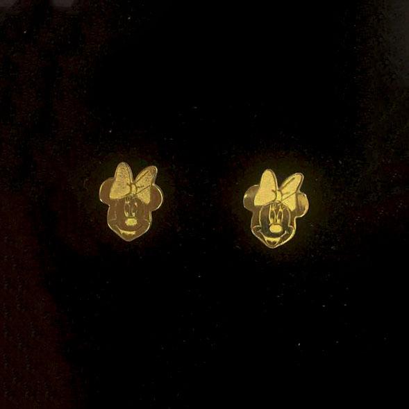 «MINNIE» pendientes Oro 18K - Imagen 3