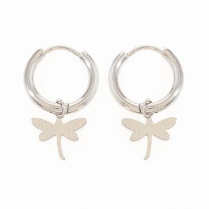 «LIBELULA» pendientes acero d5687c125