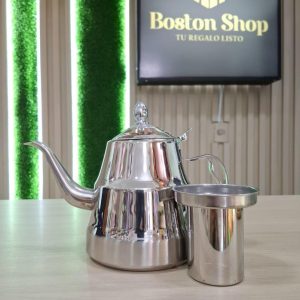 Tetera de Acero Inoxidable con Infusor – Diseño Clásico