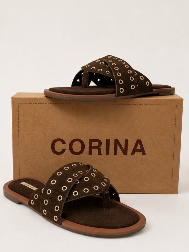 Sandalia con tachuelas Corina - Imagen 2