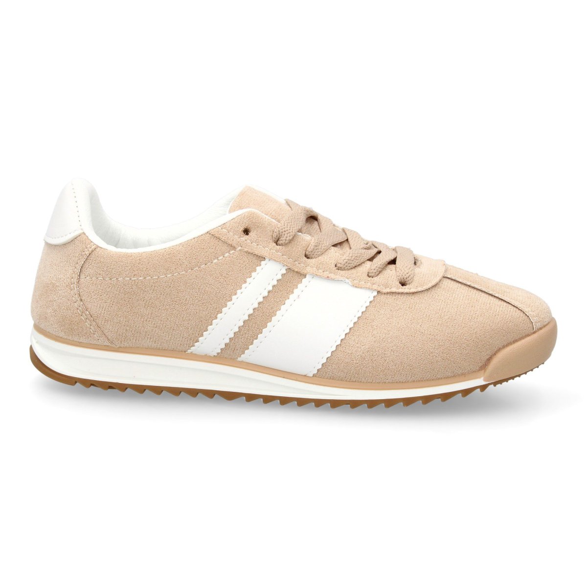 Deportiva estilo retro beige - Imagen 3