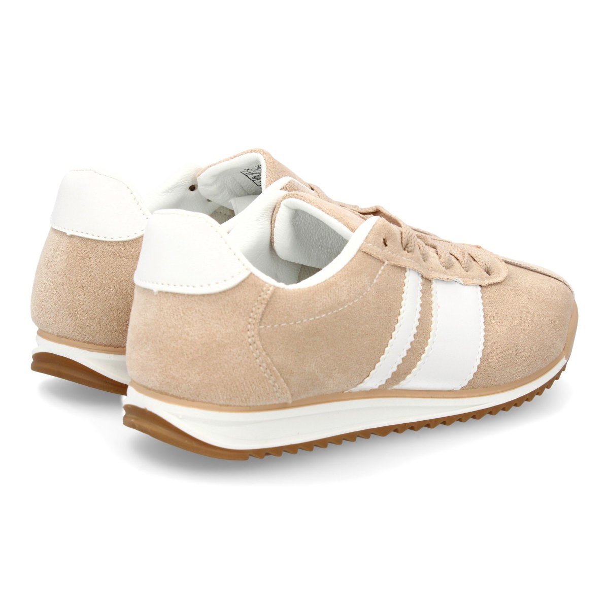 Deportiva estilo retro beige - Imagen 6