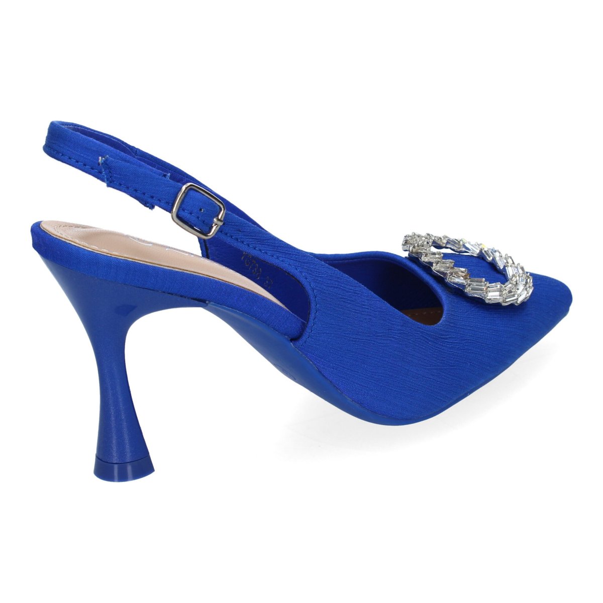 Zapatos Salón Adorno Cristal Azul - Imagen 5
