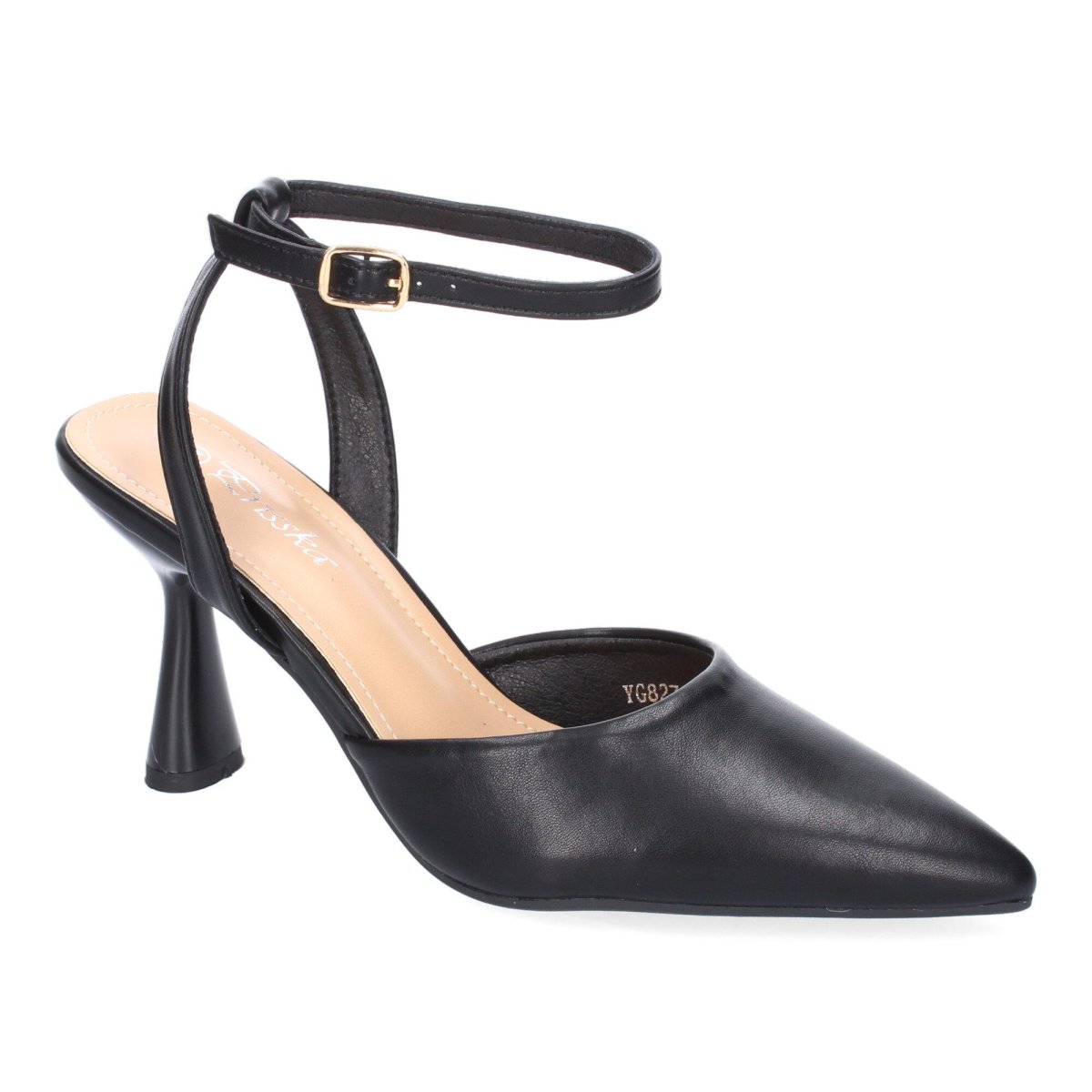 Zapatos Tacón Negros Pulsera Tobillo - Imagen 4