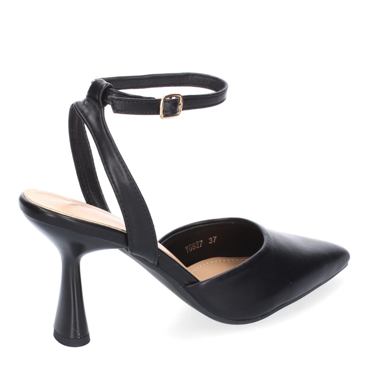 Zapatos Tacón Negros Pulsera Tobillo - Imagen 5