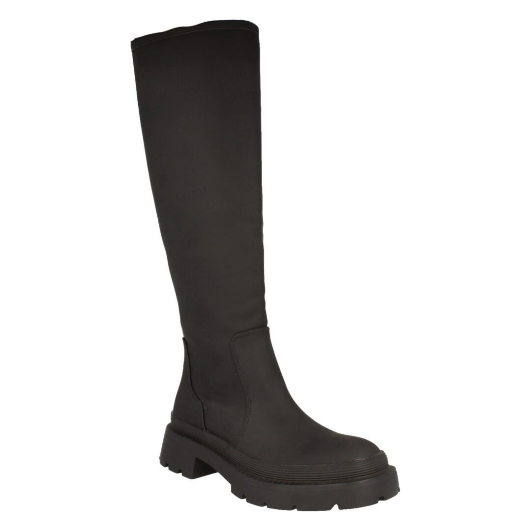 Bota negra básica engomada - Imagen 3