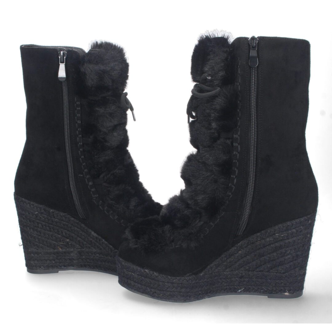 Bota cuña esquimal negra - Imagen 6