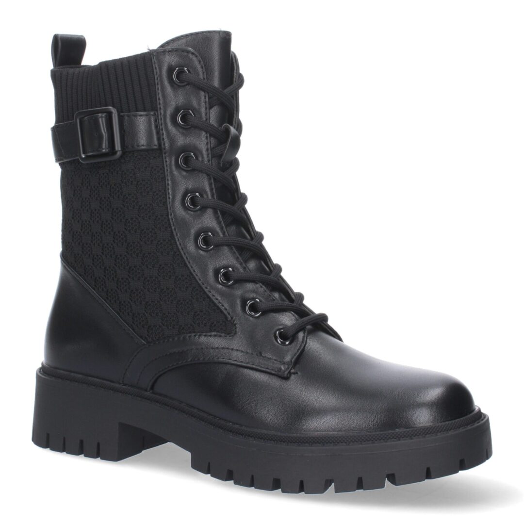 Botas negras altas militares - Imagen 4