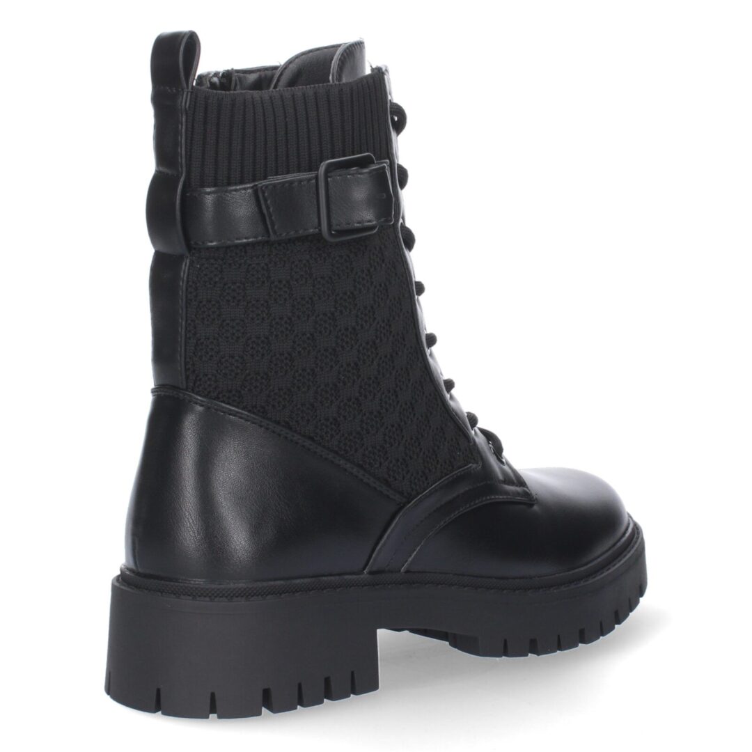 Botas negras altas militares - Imagen 5