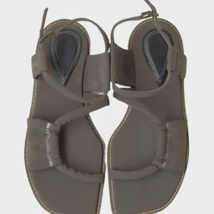 Zimmermann sandalias de lona color caqui Talla 37 Nuevos