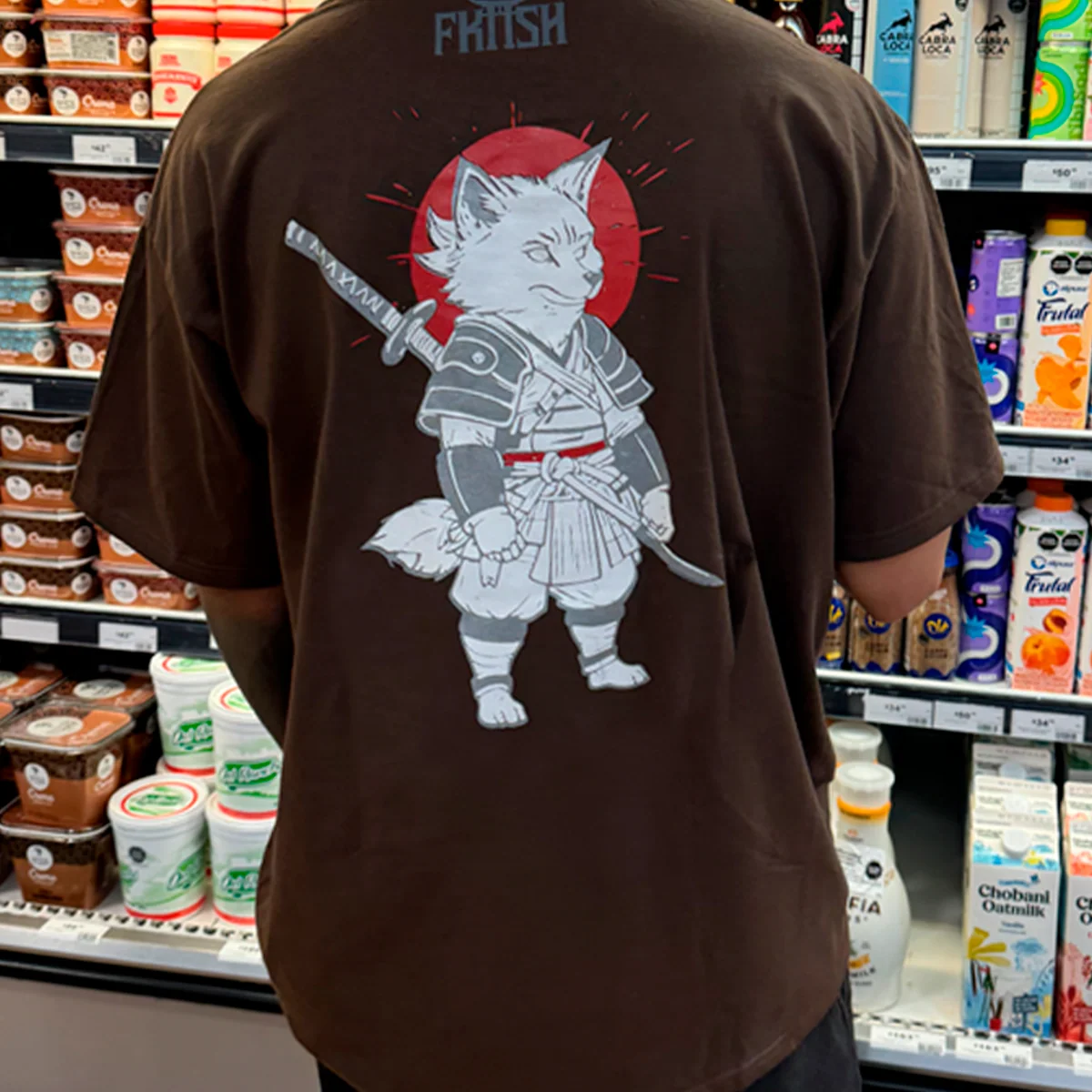 Playera Classic Oversize Kichiro El Zorro Samurai - Imagen 3