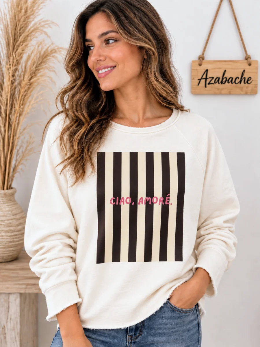 Sudadera “Ciao, Amore”