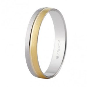 «SATINADA» alianza Oro 18K