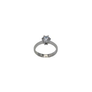 «DIANA» solitario artesanal Oro 18K