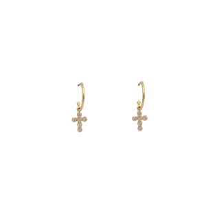 «TEAM» argollas cruces Oro18K