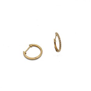 «MAYBE» argollas Oro18K