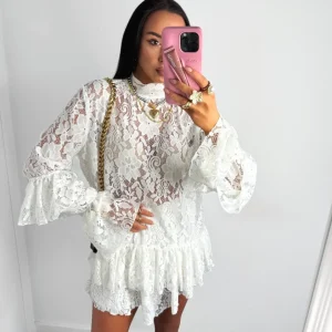 Blusa louise blanca