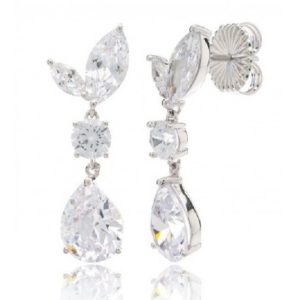 «BRISSAC» pendientes de plata