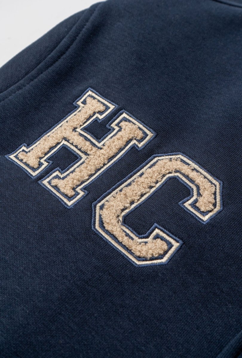 Midnight Blue Varsity Jacket - Imagen 8