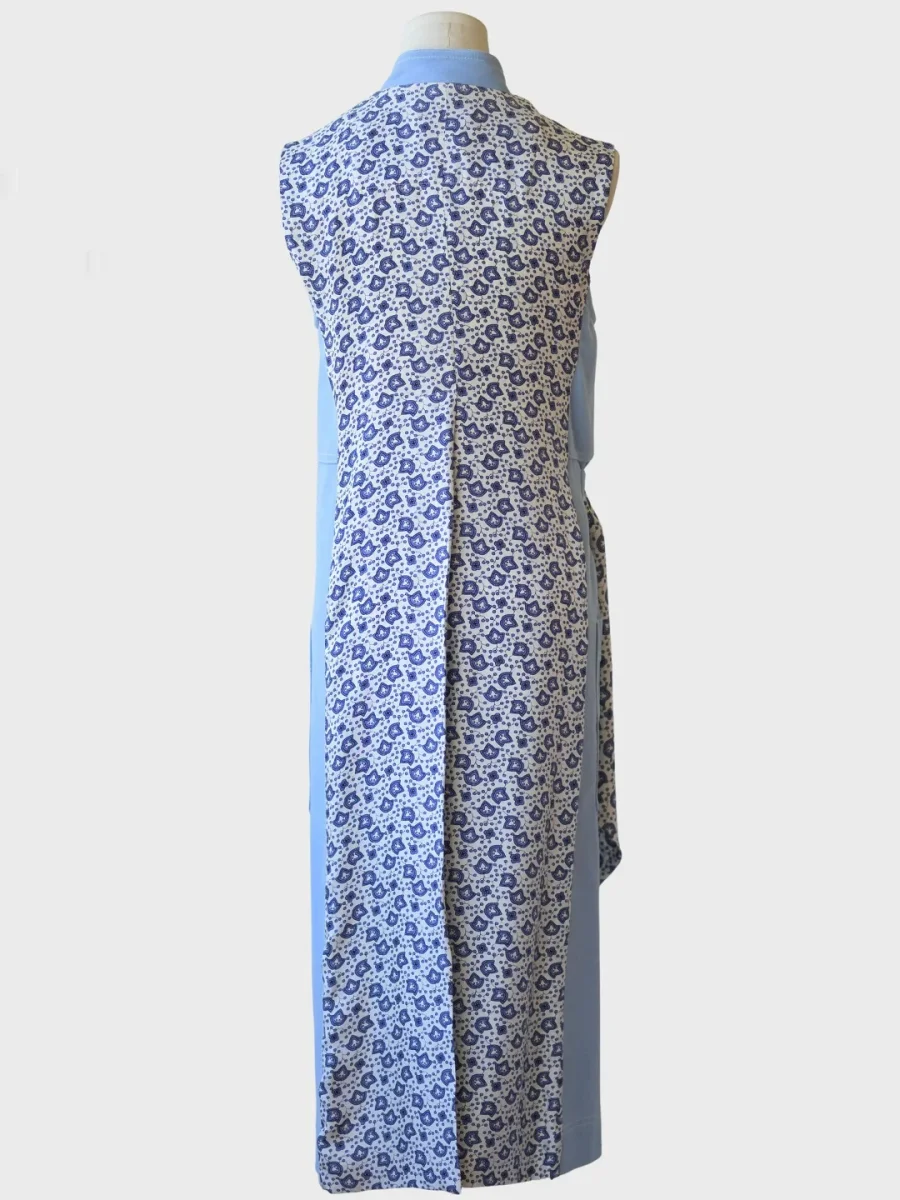 Chloé vestido chaleco de algodón y seda Talla 36 (S) - Imagen 6