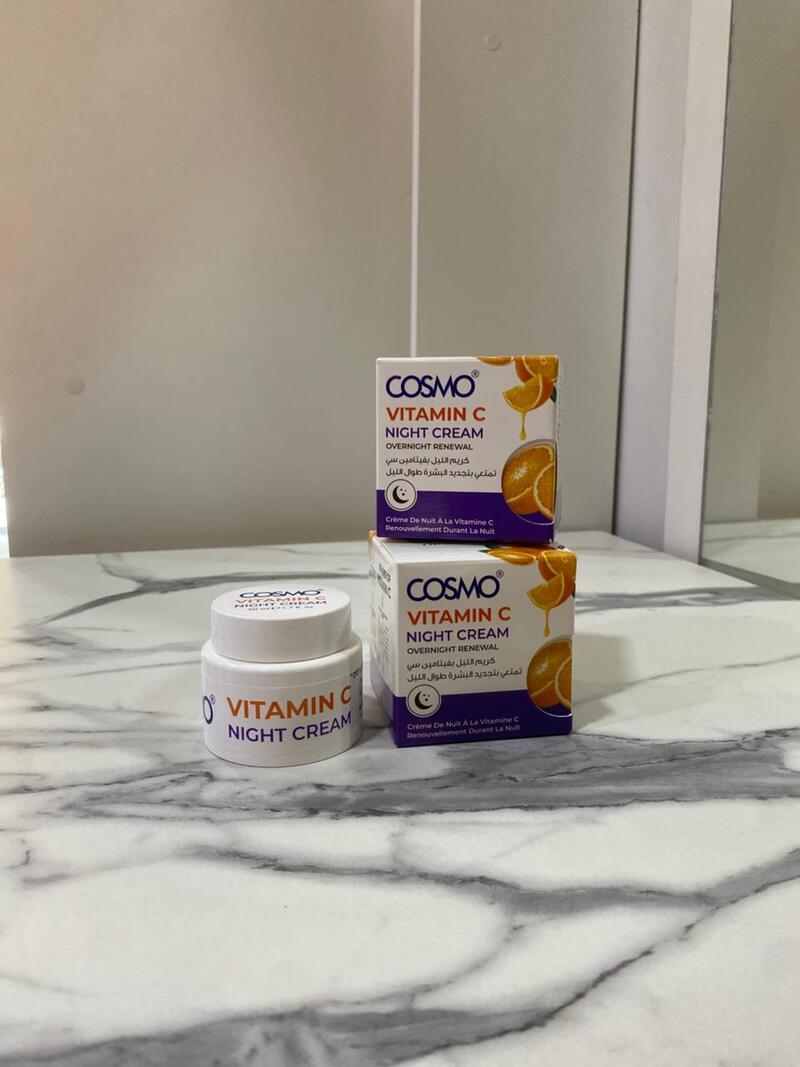 Crema de Noche con Vitamina C – COSMO® (50 ml) - Imagen 2