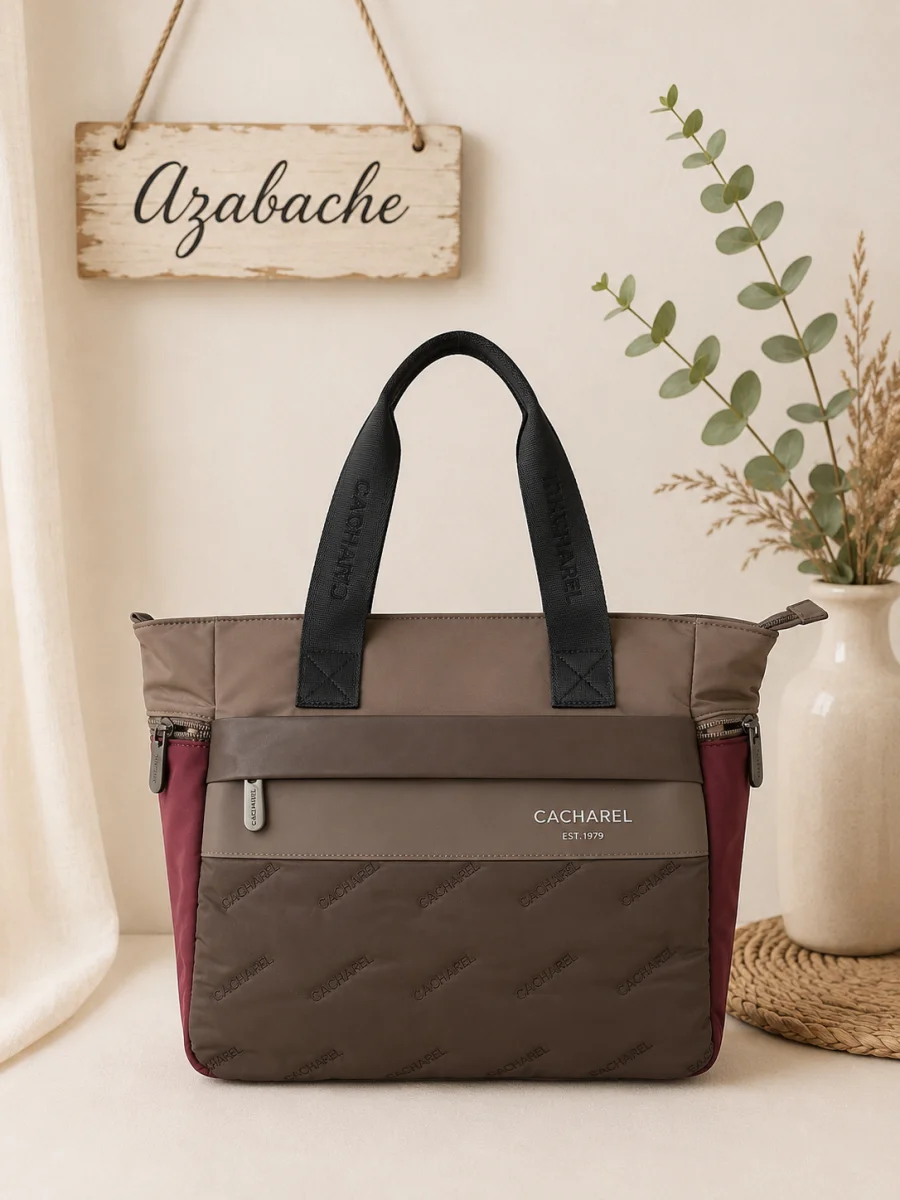 Bolso Cacharel de Nylon con Doble Asa