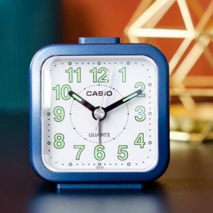Despertador Casio Analógico TQ-141-2E azul