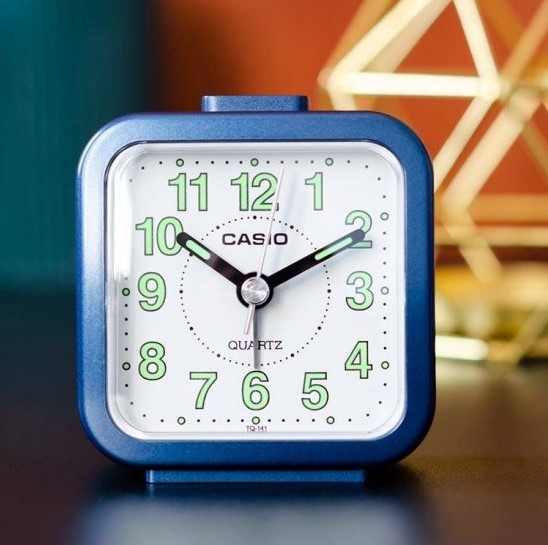 Despertador Casio Analógico TQ-141-2E azul - Imagen 2