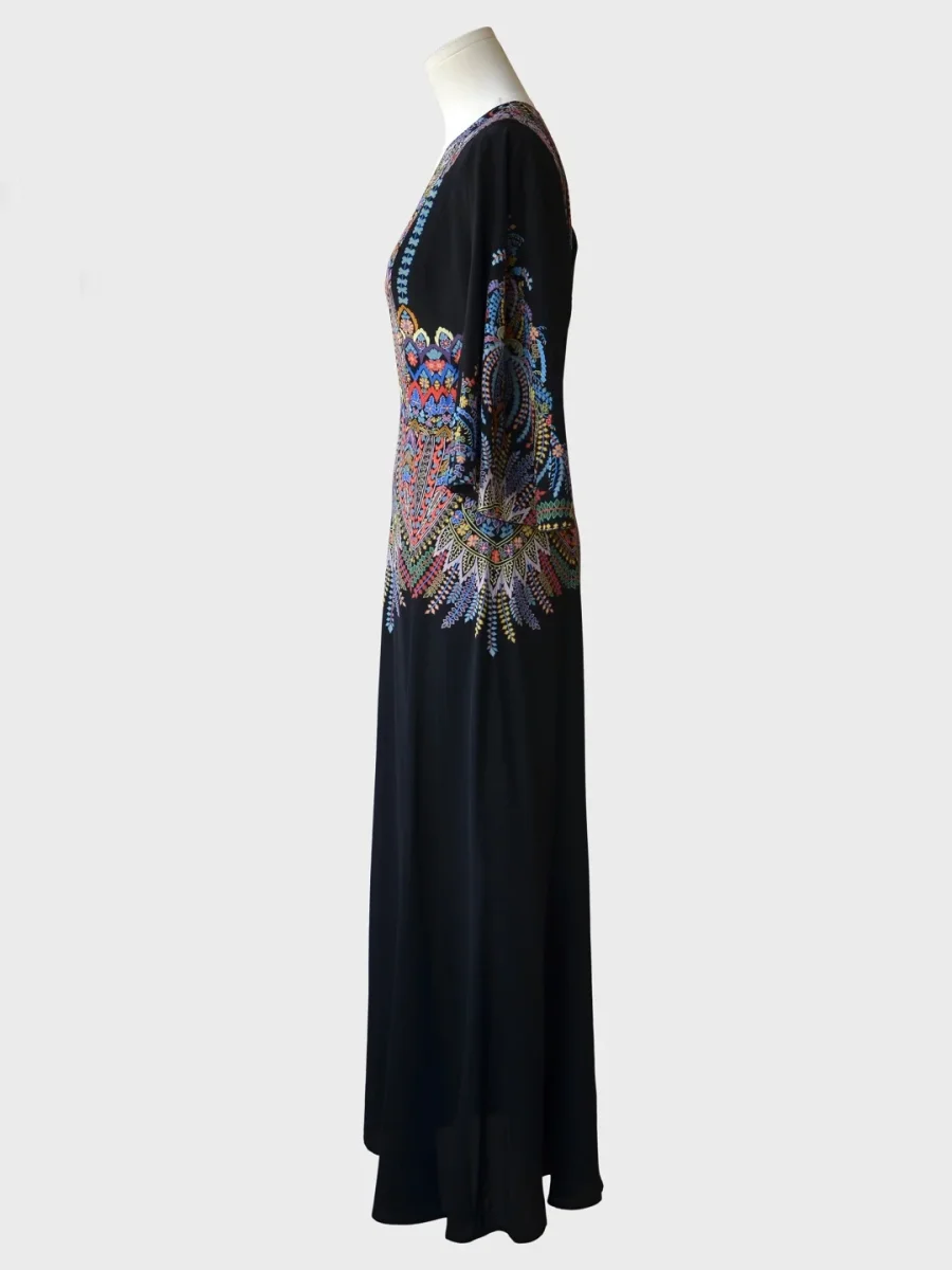 Etro Milano vestido largo estampado Talla IT42 (S-M) Nuevo - Imagen 7