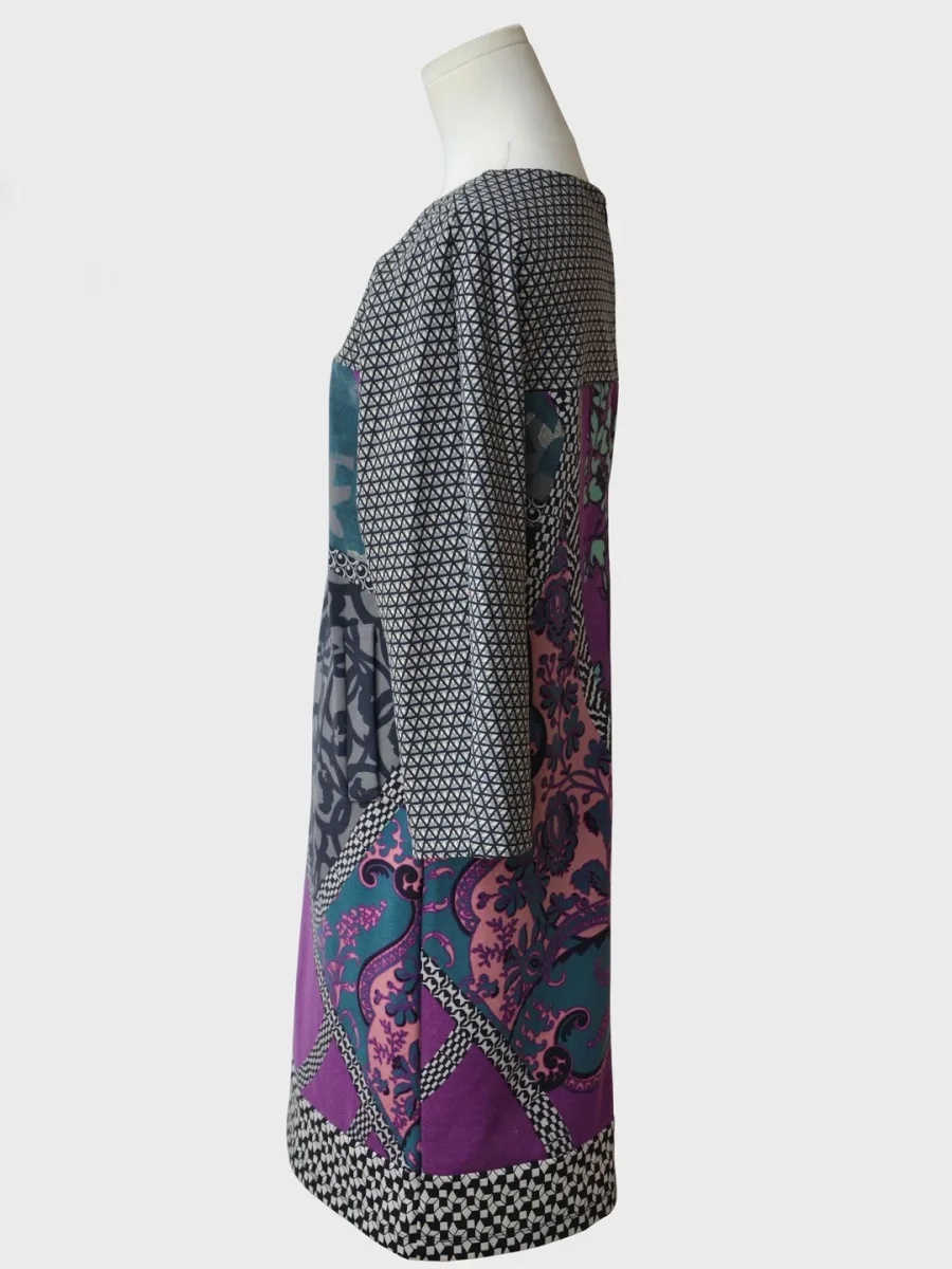 Etro Milano vestido estampado Talla IT42 (S-M) - Imagen 5