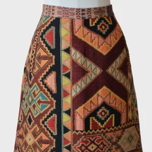 Etro Milano falda mini estampado boho chic Talla IT42 (S-M)