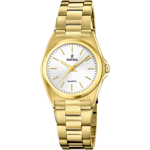 RELOJ DE MUJER FESTINA CLASSICS F20557/2 CON ESFERA BLANCA