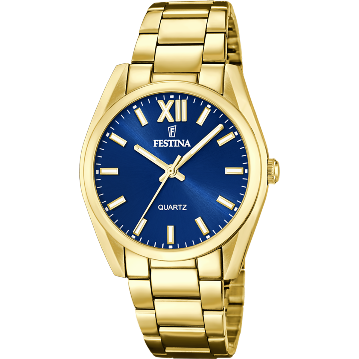 RELOJ FESTINA F20640/5 AZUL CORREA DE ACERO INOXIDABLE 316L