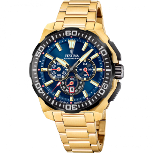 RELOJ DE HOMBRE FESTINA CHRONO BIKE F20727/1 AZUL CORREA DE ACERO
