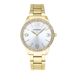 FELINE 38MM SILVER GOLD DIAL IPGOLD BRAZ