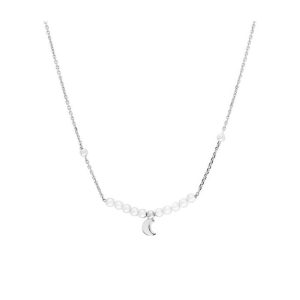 «LUNA» gargantilla Plata