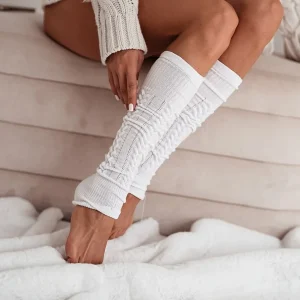 Leg Warmes Braid openwork