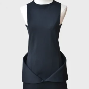 Givenchy Paris vestido mini de color negro Talla S