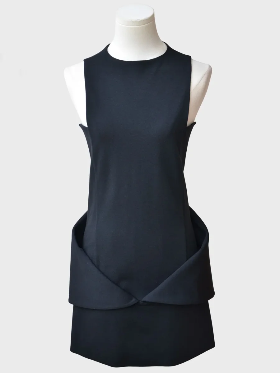 Givenchy Paris vestido mini de color negro Talla S - Imagen 4