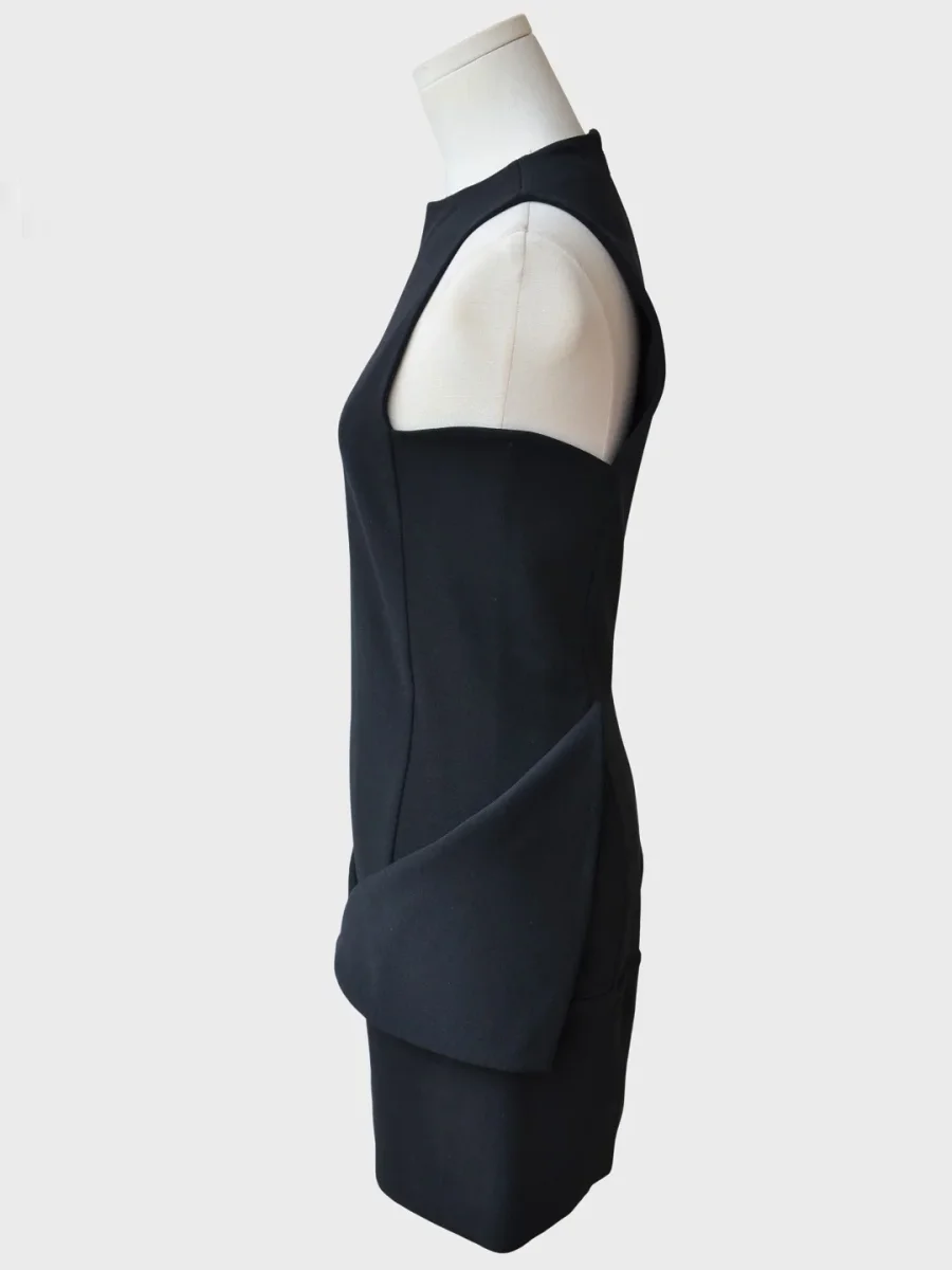 Givenchy Paris vestido mini de color negro Talla S - Imagen 6