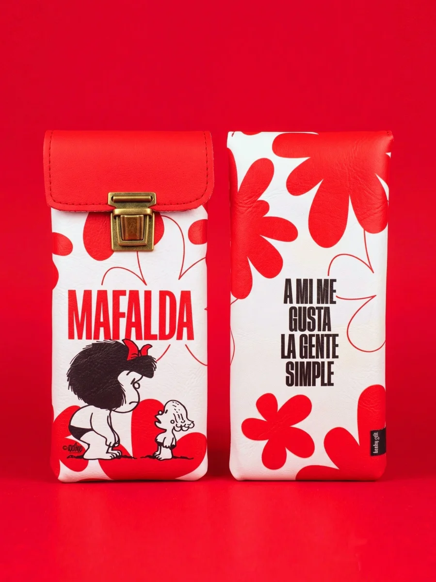 Funda para Gafas Mafalda «A mi me gusta la gente simple» - Imagen 2