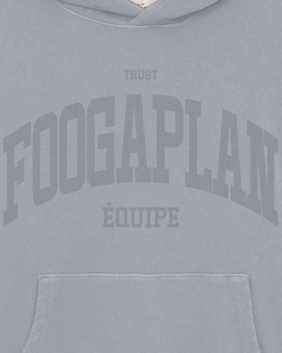 Signature Raw Grey Hoodie - Imagen 4
