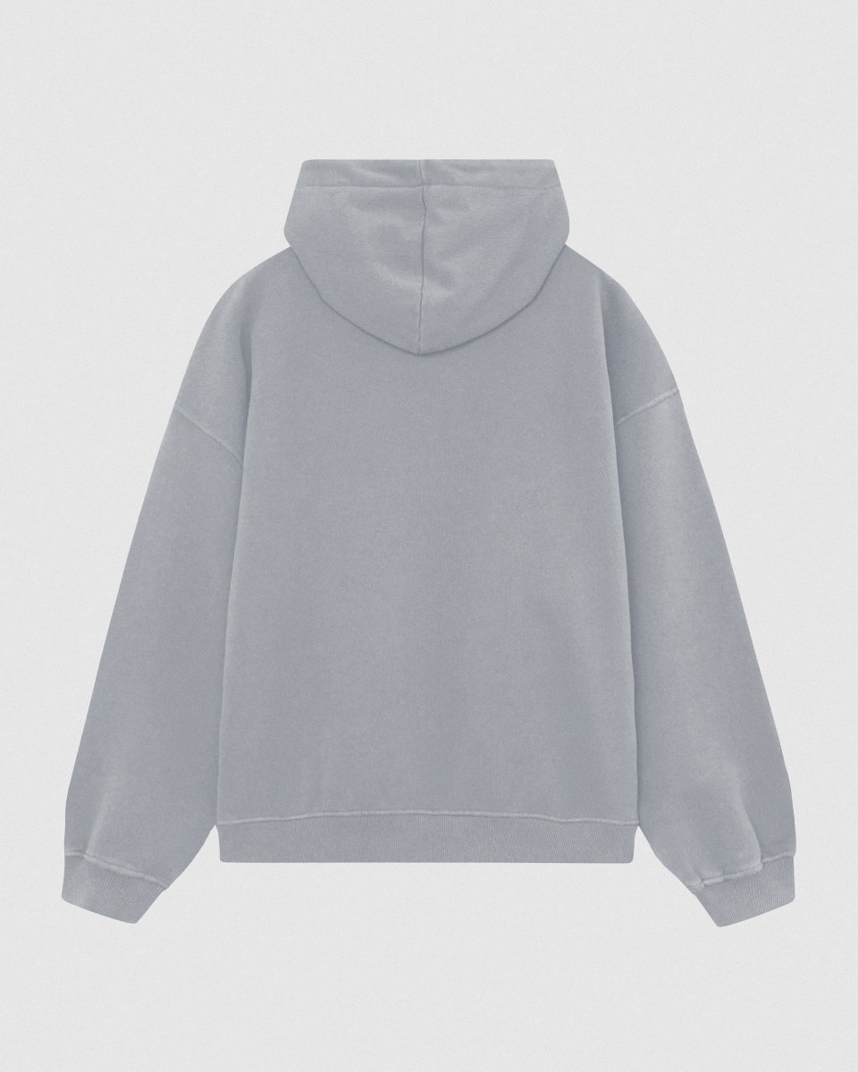 Signature Raw Grey Hoodie - Imagen 3